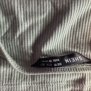 Never worn before Shein crop top. Will be ironed and washed when brought